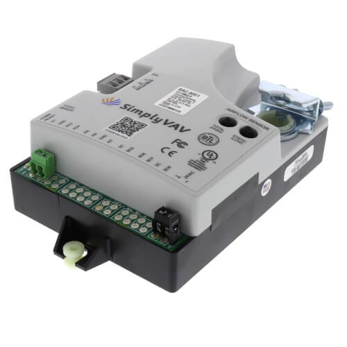 Main product image of SimplyVAV BACnet Cooling/Heating Single Duct VAV Controller (40 lb-in, 90 sec Actuator)