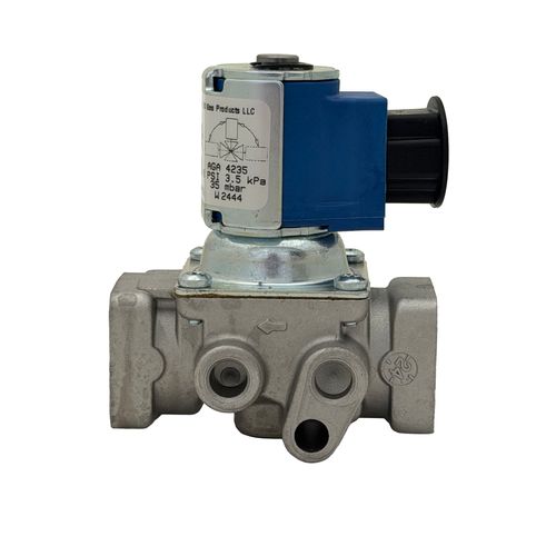 Main product image of 1/2" x 1/2" FPT Single Solenoid Gas Valve, 265,000 BTU (120V)