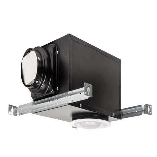 Main product image of RCS80L Recessed Single Speed Bath Fan w/ Light, 4" Round (80 CFM)