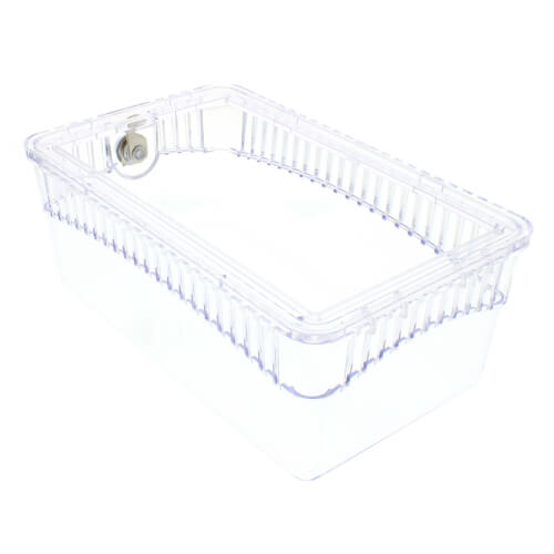 Lux Pro BB2001 Thermostat Lock Box – Small Size, Tamper-Resistant Plastic, Includes Key – Protects Thermostat From Unwanted Adjustments