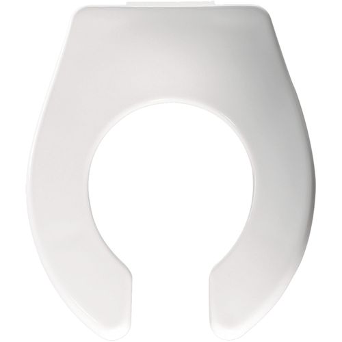 Main product image of Baby Bowl Open Front Commercial Plastic Toilet Seat, No Cover, STA-TITE, DuraGuard (White)