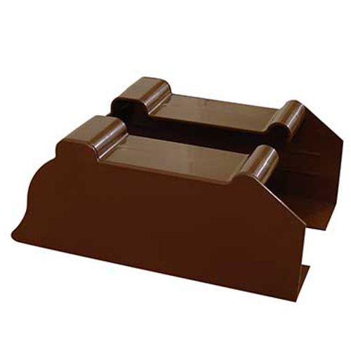 Bbdwcs Cover Luxe Better Baseboard Covers Bbdwcs Complete End Cap Set Dark Walnut