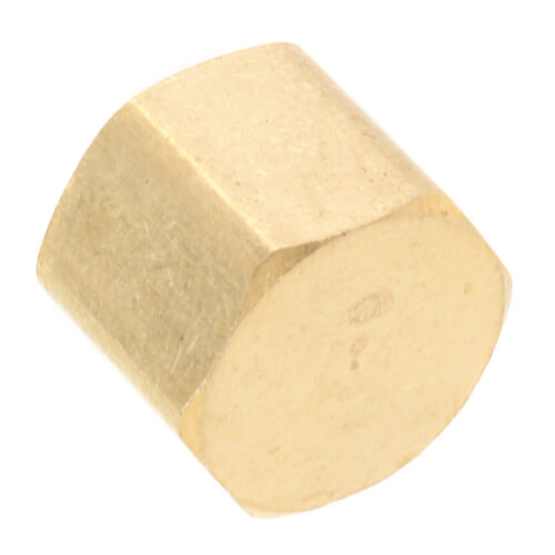 1/4" OD Brass Compression Cap (Lead Free)