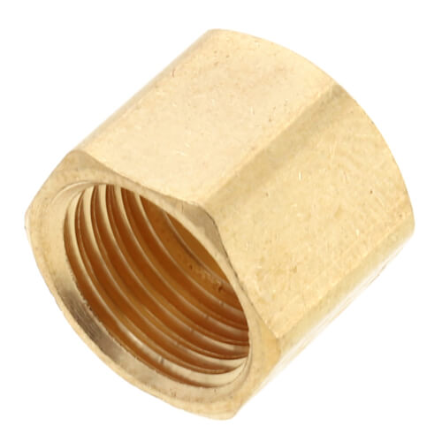 1/4" OD Brass Compression Cap (Lead Free)