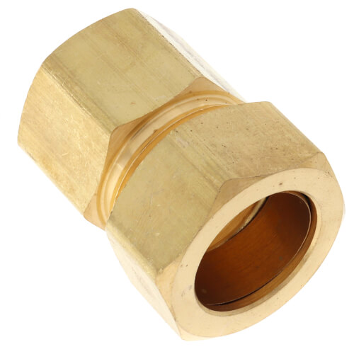 Main product image of 7/8" OD x 3/4" FIP Brass Compression Connector, Lead Free
