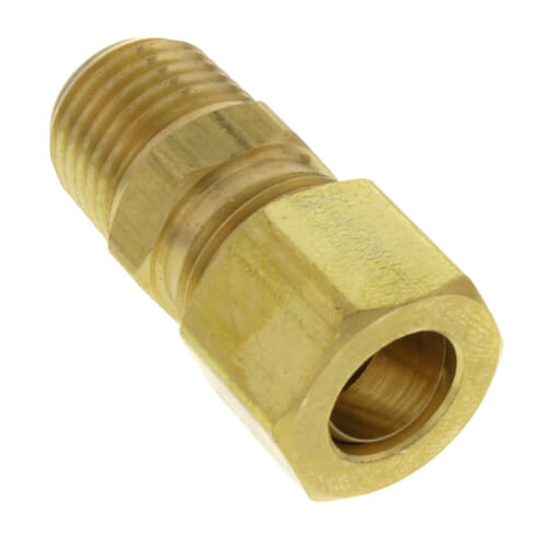 Main product image of 3/8" OD x 1/4" MIP Brass Compression Connector, Lead Free