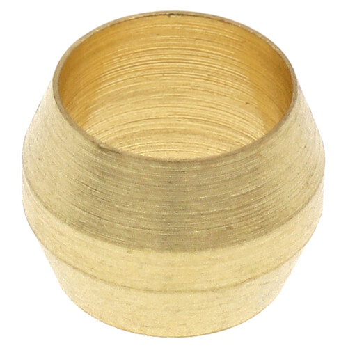 1/4" OD Brass Compression Sleeve (Bag of 10)
