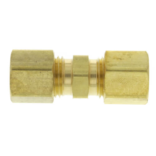 1/4" OD Brass Compression Union (Lead Free)
