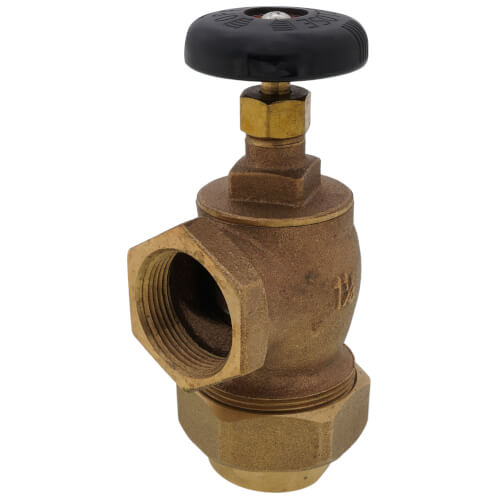 Main product image of 1-1/4" (Female Union x FIP) Steam Angle Convector Valve