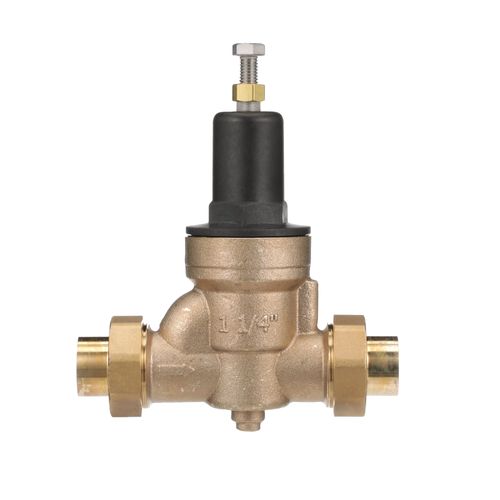 Main product image of 1-1/4 LFN45B-DU-S Water Pressure Reducing Valve, Lead Free (Double Union Sweat), 25-75 psi