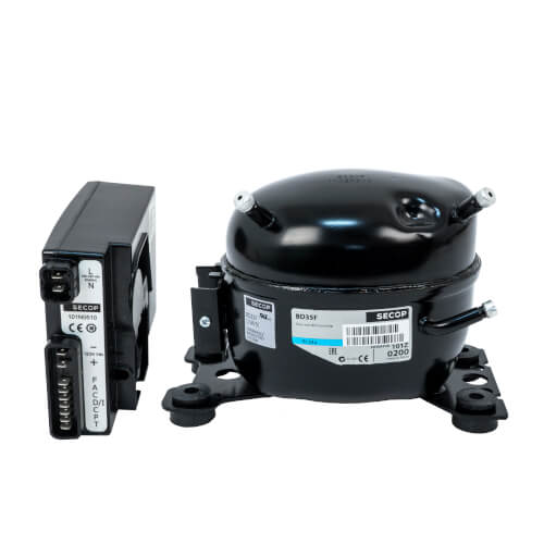 Main product image of 245 BTU Reciprocating Compressor R-134A (12-24VDC & 100-240VAC)