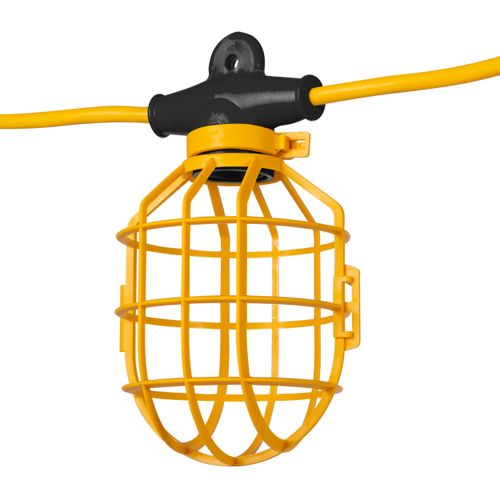 Main product image of 100 ft. Contractor Grade Temporary String Light, 12 Sockets, 120V, GL100142MPC