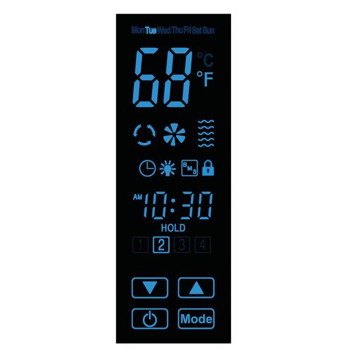Main product image of SSHOW Commercial SmartSeries - High Output Digital Wall Heater (4,000 Watts - 208V), SSHOWH4008