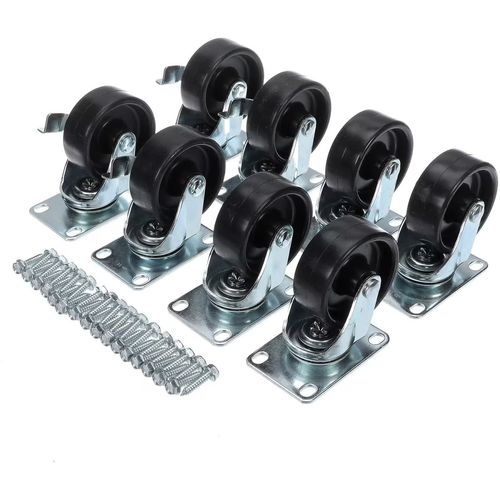 Main product image of Caster Kit - 3" Plate, 8 Cstrs(4 Lck, 4 N, 00C31S075A