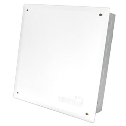 Main product image of 14" Structured Media Enclosure For Mdu Applications, Configuration A, Enclosure And Flush Mount Cover (White)