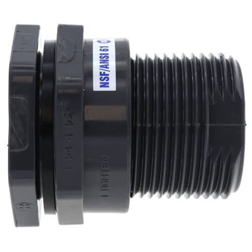 BFA1015TES Hayward BFA1015TES 11/2" PVC Bulkhead Fitting w/ FPM