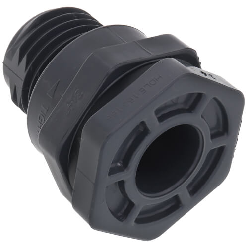 BFAS1007CES Hayward BFAS1007CES 3/4" PVC Bulkhead Fitting w/ EPDM