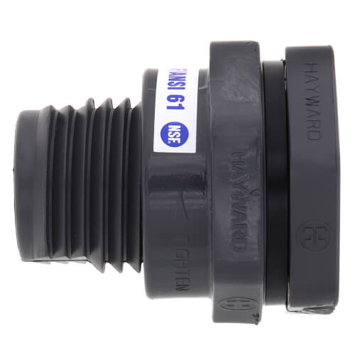 BFAS1007CES Hayward BFAS1007CES 3/4" PVC Bulkhead Fitting w/ EPDM