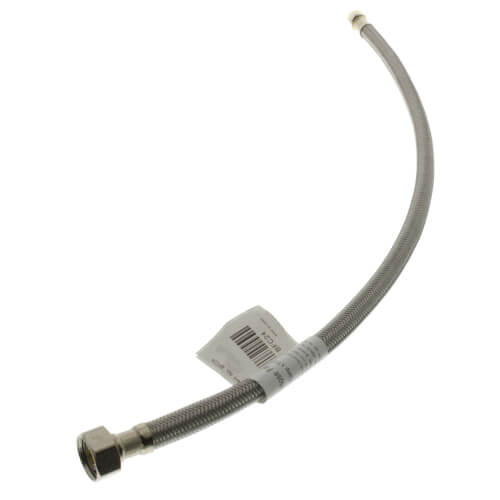 Main product image of 24" Braided Stainless Steel Hose Faucet Connector (3/8" Compression x 1/2" FIP)