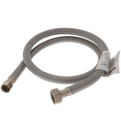 Main product image of 36" Stainless Steel Braided Hose Faucet Connector (3/8" Compression x 1/2" FIP)
