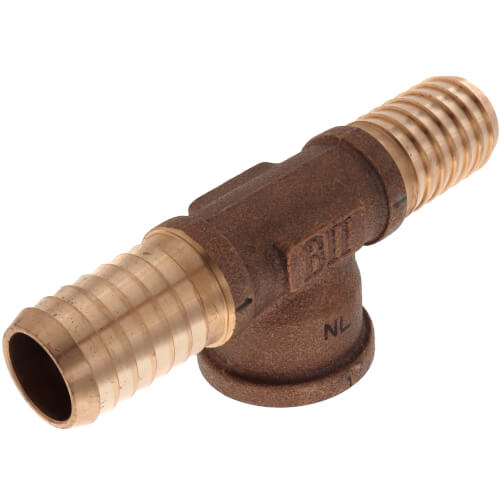 Main product image of 1" Insert x Insert x FPT Combination Tee (Lead Free)