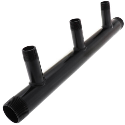 Main product image of 1-1/4" Boiler Header with 3/4" Outlets (3 Branches)