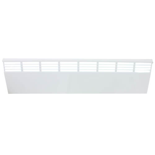 5 ft. Revital/Line Aluminum Baseboard Cover (Brite White)