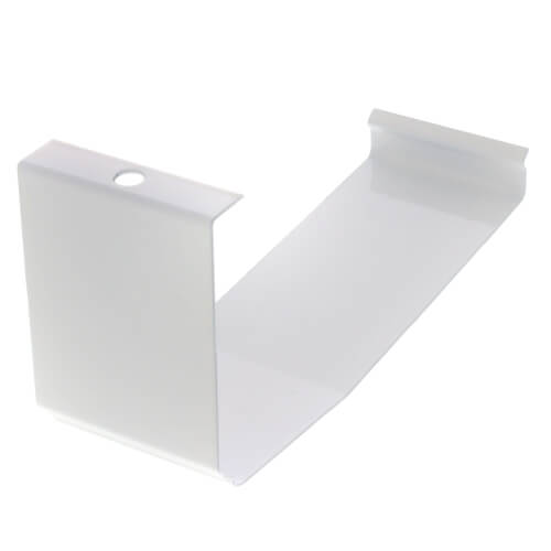 2" Filler Sleeve for Revital/Line Baseboard Heater Cover (Brite White)