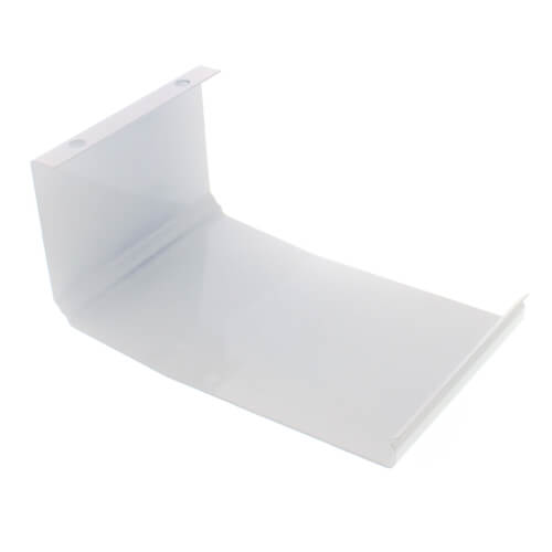 4" Filler Sleeve for Revital/Line Baseboard Heater Cover (Brite White)