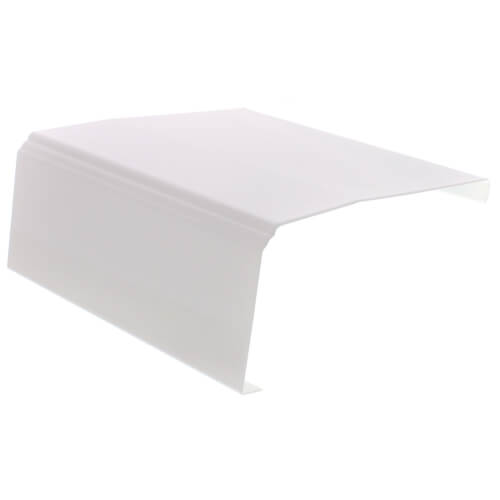 7" Filler Sleeve for Revital/Line Baseboard Heater Cover (Brite White)