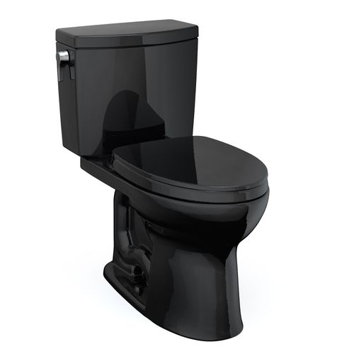 Main product image of MS454124CUF#51 Drake II 2-Piece Elongated 1.0 GPF Universal Height Toilet w/ SS124 Softclose Seat, Washlet+ Ready (Ebony)