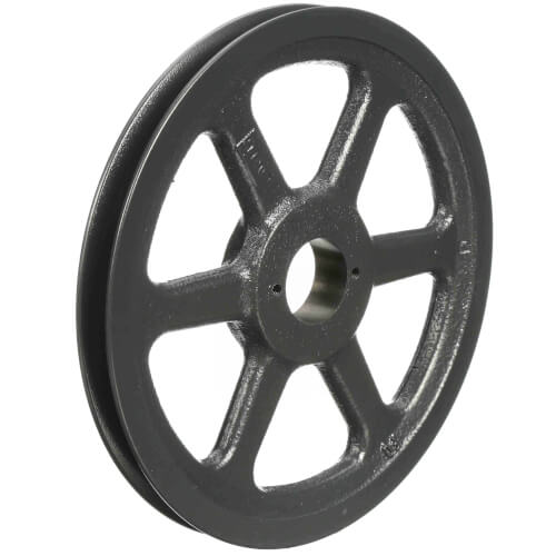Main product image of 1 Groove Cast Iron Classical Gripbelt Sheave, 4L or A, 5L or B Belt, 9.75" OD