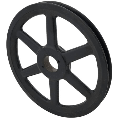 Main product image of 1 Groove Cast Iron Classical Gripbelt Sheave, 4L or A, 5L or B Belt, 10.75" OD