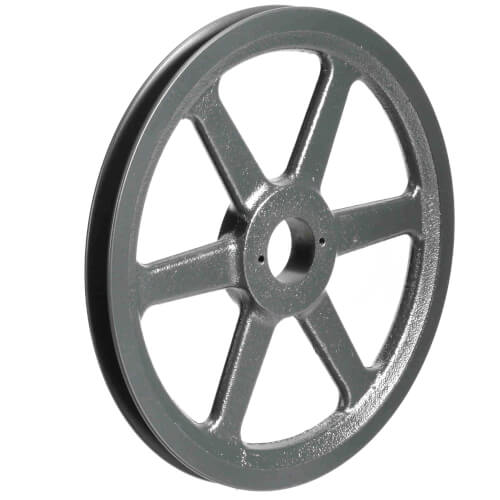 Main product image of 1 Groove Cast Iron Classical Gripbelt Sheave, 4L or A, 5L or B Belt, 11.25" OD