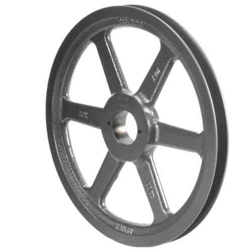 Main product image of 1 Groove Cast Iron Classical Gripbelt Sheave, 4L or A, 5L or B Belt, 11.25" OD