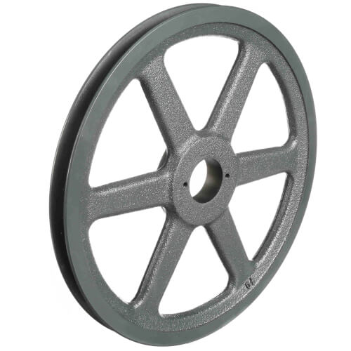 Main product image of 1 Groove Cast Iron Classical Gripbelt Sheave, 4L or A, 5L or B Belt, 11.75" OD