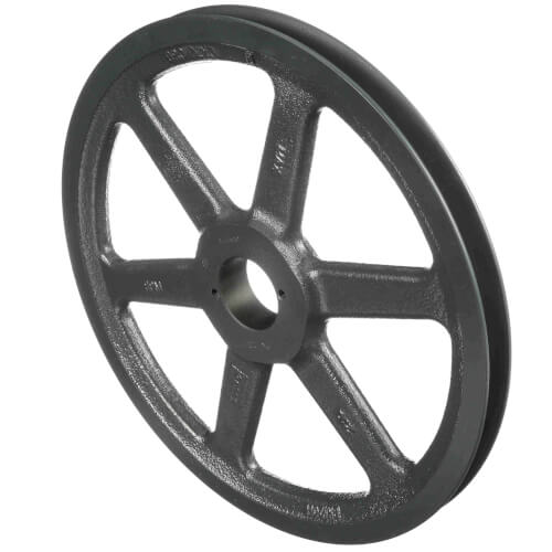 Main product image of 1 Groove Cast Iron Classical Gripbelt Sheave, 4L or A, 5L or B Belt, 11.75" OD
