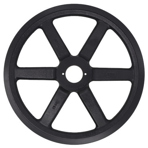 Main product image of 1 Groove Cast Iron Classical Gripbelt Sheave, 4L or A, 5L or B Belt, 12.75" OD