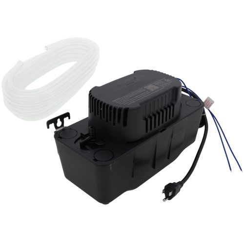 Main product image of Medium Low Pro Condensate Pump, 22 Ft Shutoff with 20 Ft 3/8" ID PVC Tubing (115V)