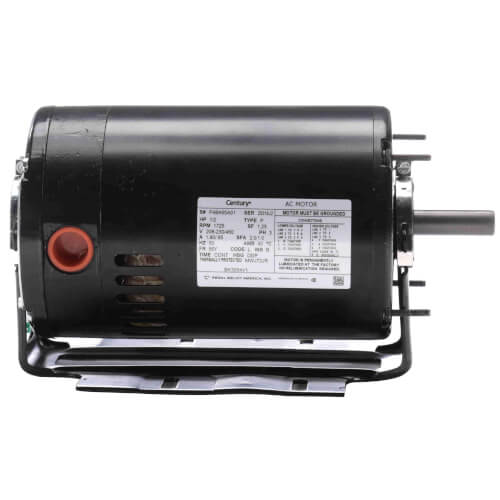Main product image of 6-1/2" 3-Phase ODP Resilient Base Motor (208-230/460V, 1725 RPM, 1/2 HP)