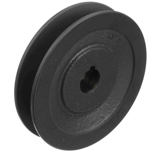 Main product image of 1 Groove Cast Iron Classical Gripbelt Sheave, 4L or A, 5L or B Belt, 4.95" OD