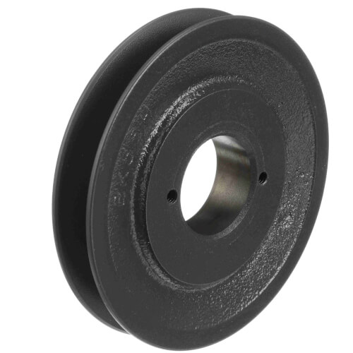 Main product image of 1 Groove Cast Iron Classical Gripbelt Sheave, 4L or A, 5L or B Belt, 5.25" OD