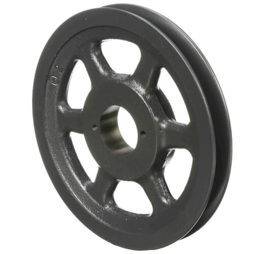 Main product image of 1 Groove Cast Iron Classical Gripbelt Sheave, 4L or A, 5L or B Belt, 7.45" OD