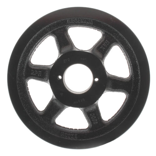 Main product image of 1 Groove Cast Iron Classical Gripbelt Sheave, 4L or A, 5L or B Belt, 7.75" OD
