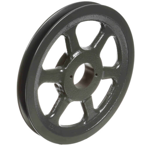 Main product image of 1 Groove Cast Iron BK Sheave, 4L, 5L, A or B Belt, 1" Fixed Bore, 8.25" OD