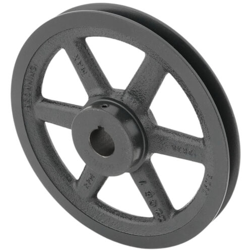 Main product image of 1 Groove Cast Iron Finished Bore Sheave w/ 1" Bore, 8.75" OD