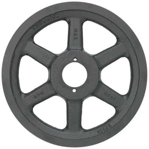 Main product image of 1 Groove Cast Iron Classical Gripbelt Sheave, 4L or A, 5L or B Belt, 9.25" OD
