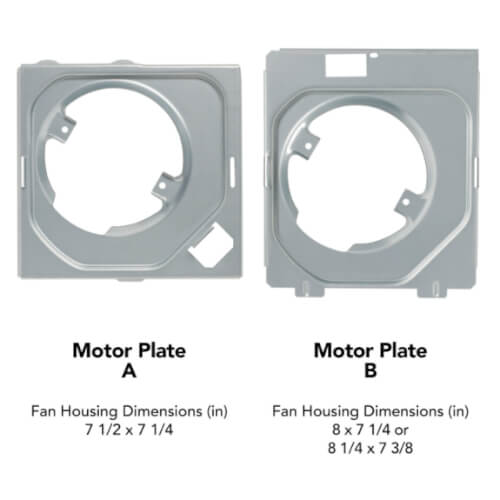 BKR60 NuTone BKR60 QuicKit Bathroom Exhaust Fan Upgrade Kit (60 CFM)