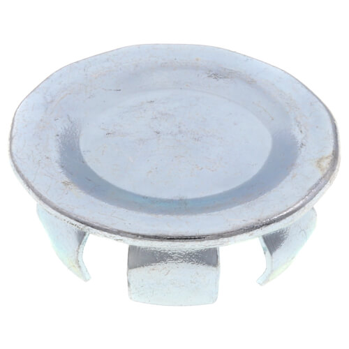 1/2" Steel-Zinc Plated Snap-In Blank