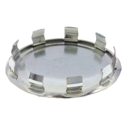 1-1/2" Steel-Zinc Plated Snap-In Blank